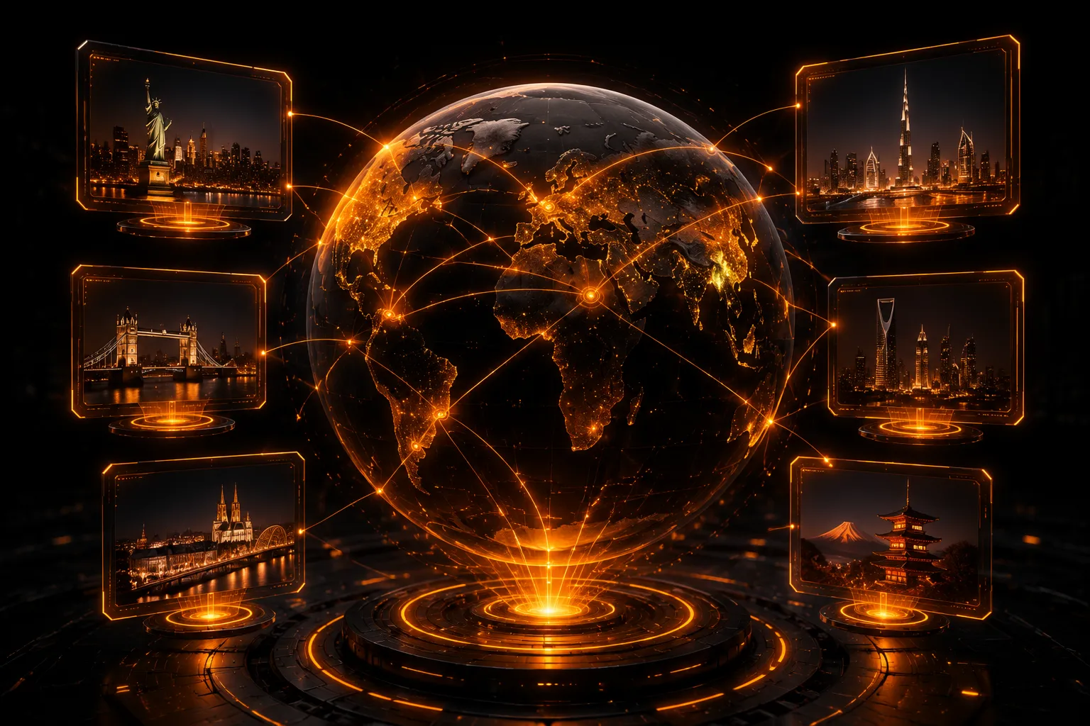 Global marketplace network connecting Amazon storefronts worldwide